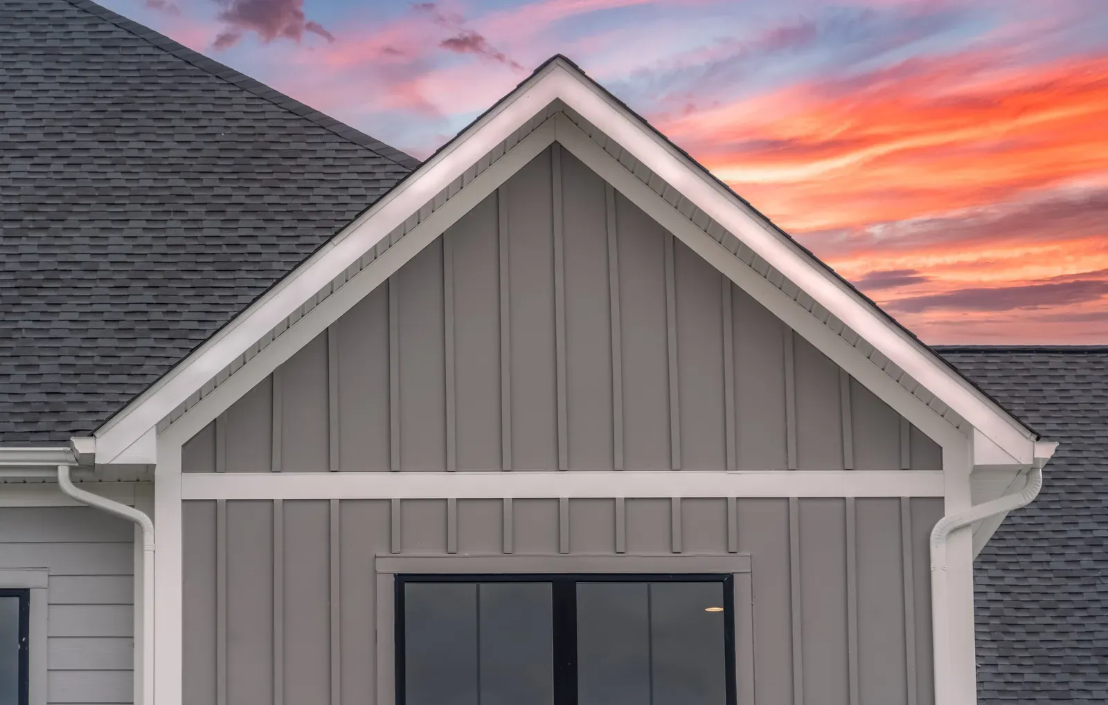 "Residential siding installation with board-and-batten style - Hero approved" | S&S Remodeling