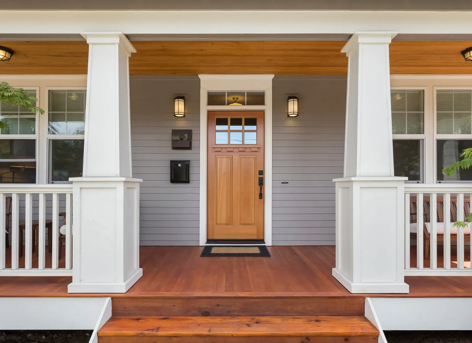 A newly installed front residential door. | S&S Remodeling