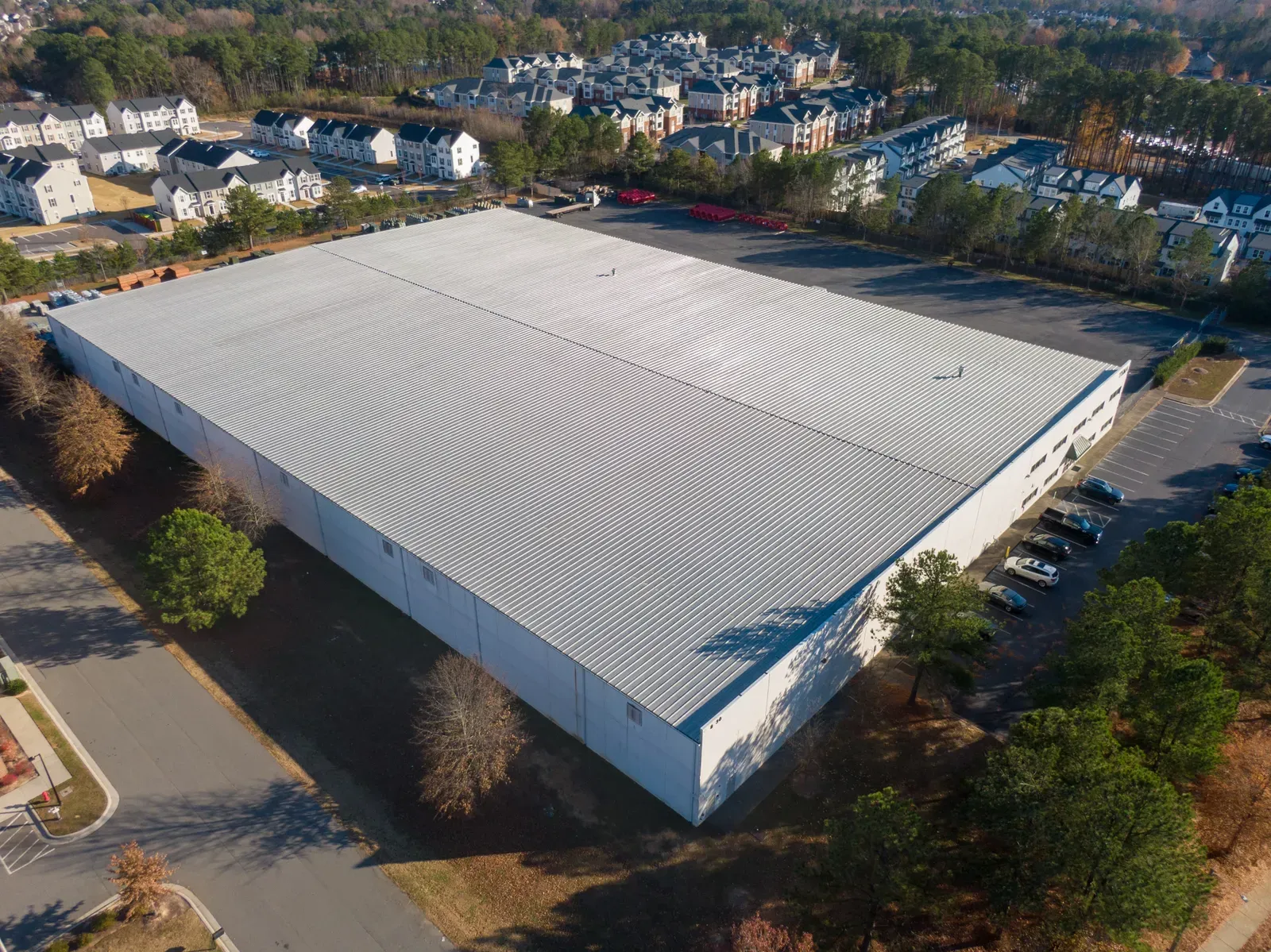 A commercial roof installation with EPDM, hero-approved. | S&S Remodeling