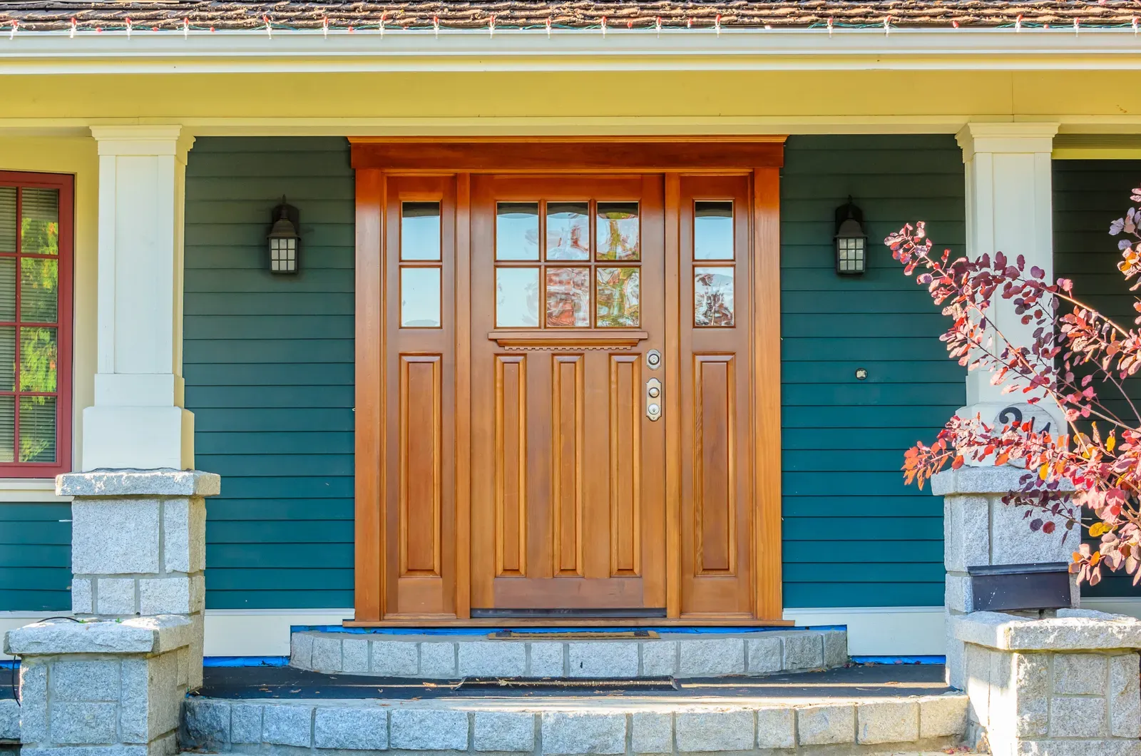 Residential front door installation by hero-approved professionals. | S&S Remodeling